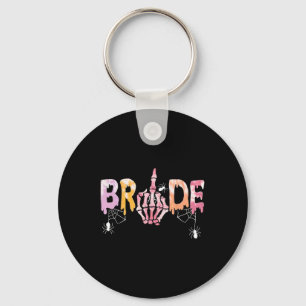 Gothic Hochzeit Grusel Halloween Skelett Braut Jus Schlüsselanhänger