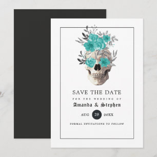 Gothic-Hochzeit Save The Date