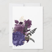 Gothic Hochzeit Save The Date (Rückseite)