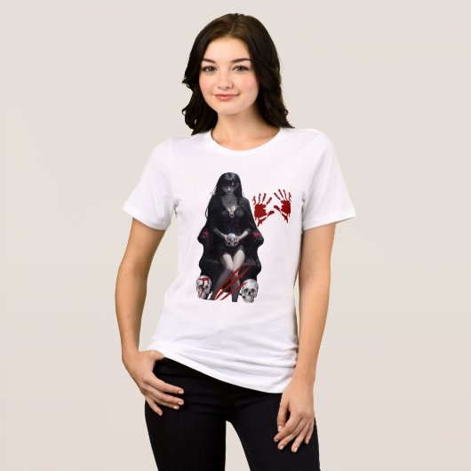 Gothic Horror Anime T - Shirt (Vorderseite voll)