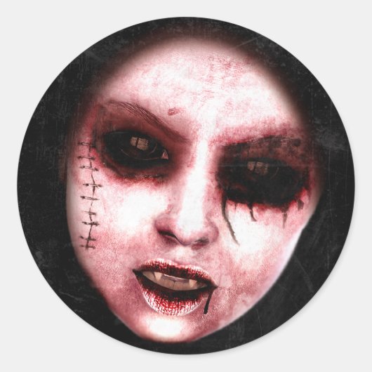 Gothic Horror Art Stickers (Vorderseite)