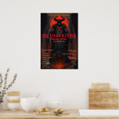 Gothic Horror Chain Keeper Dark Fantasy Wall Poster (Küche)