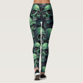 Gothic Horror Halloween Leggings (Rückseite)