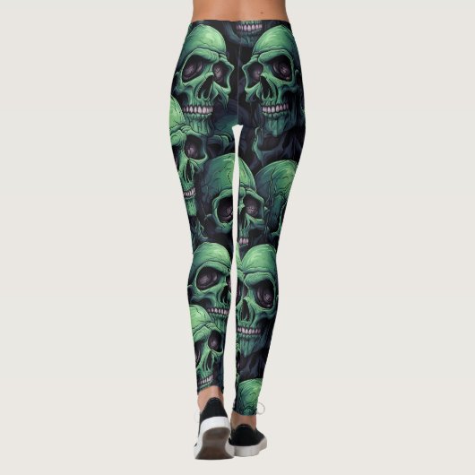 Gothic Horror Halloween Leggings (Rückseite)