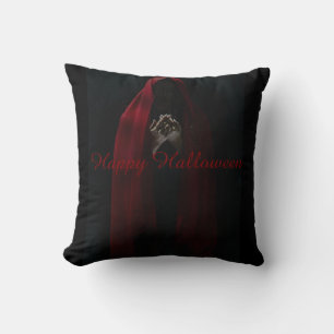 Gothic-Horror-Halloween-Wurfkissen Gruselig Rot Kissen