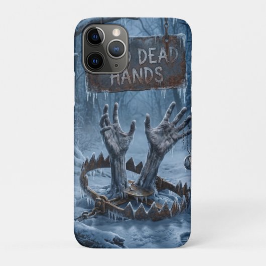 Gothic-Horror-Illustration gefrorener Hände  Case-Mate iPhone Hülle (Rückseite)