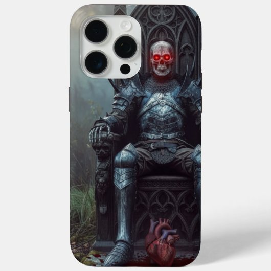 Gothic Horror iPhone 15 Pro Max Case (Rückseite)