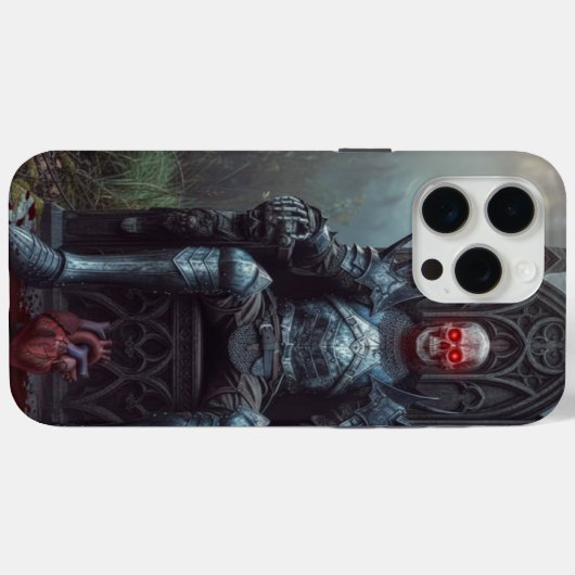 Gothic Horror iPhone 15 Pro Max Case (Rückseite (Horizontal))