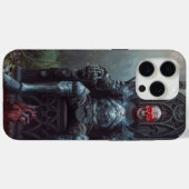 Gothic Horror iPhone 15 Pro Max Hülle (Rückseite (Horizontal))