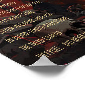 Gothic-Horror-Kettenbewahrer Dark Fantasy Wand Poster (Ecke)