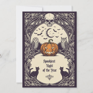 Gothic Horror Party Einladung