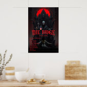 Gothic Horror Poster Der Richter Dark Fantasy Wand (Küche)