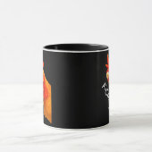 Gothic Humor Funny F Caw F Crow Design Tasse (Zentrum)
