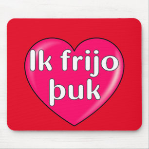Gothic - Ich Liebe Sie Mousepad