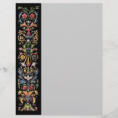 Gothic Illuminated Art Blank Flyer (Vorne)