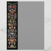 Gothic Illuminated Art Blank Flyer (Hinten)