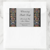 Gothic Illuminated Art Editable Product Aufkleber (Tasche)