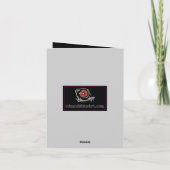 Gothic Illumined Dankeschön-Karte Dankeskarte (Rückseite)