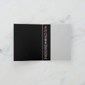 Gothic Illumined Dankeschön-Karte Dankeskarte (Innenseite)