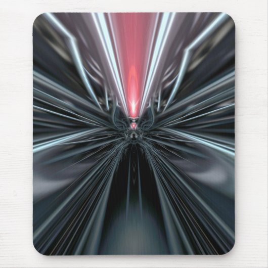 Gothic Illusion Dark Light Flame Mousepad (Vorne)