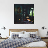 Gothic Inside Mansion 1 Leinwanddruck (Insitu (Schlafzimmer))