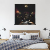 Gothic Inside Mansion 3 Leinwanddruck (Insitu (Schlafzimmer))