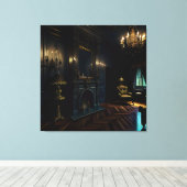 Gothic Inside Mansion 4 Leinwanddruck (Insitu (Holzboden))