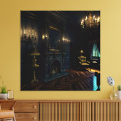 Gothic Inside Mansion 4 Leinwanddruck (Insitu (Wohnzimmer))