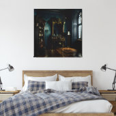Gothic Inside Mansion Leinwanddruck (Insitu (Schlafzimmer))