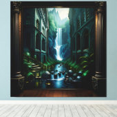 Gothic Inside Mansion Surreal 2 Leinwanddruck (Insitu (Holzboden))