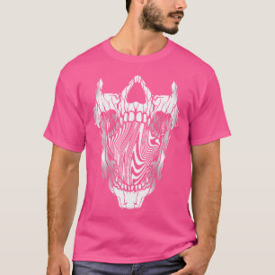 Gothic Jawbone Gothic Skull Head Art Emo Punk Oral T-Shirt