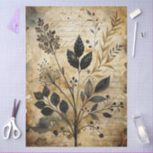 Gothic Junk Journal Serie Design 7 Seidenpapier (Basteln)