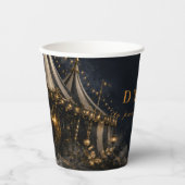 Gothic Karneval Halloween-Party Pappbecher (Vorderseite)
