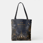 Gothic-Karneval-Halloween-Party Tasche (Rückseite)