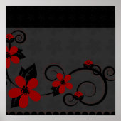 Gothic Kimono Design Poster (Vorne)