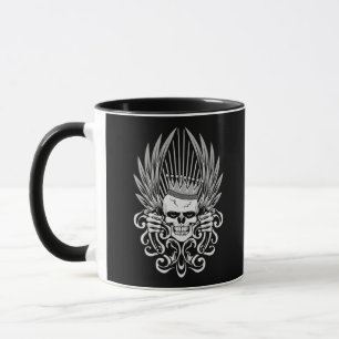 Gothic King Skull Tasse