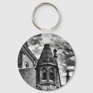 Gothic Kirche im Vintage-Stil Schlüsselanhänger