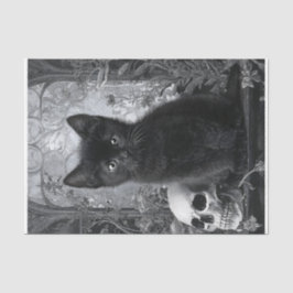 Gothic Kitten Seidenpapier