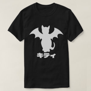 GOTHIC KITTY BAT CAT JAPANESISCHES SHIRT
