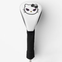 Gothic Kitty Driver Cover