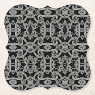 GOTHIC Klammer Papier Untersetzer