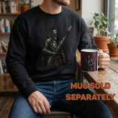 Gothic Knight der blutenden Rose Dark Fantasy Sweatshirt