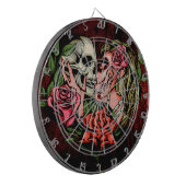 Gothic* Kuss Dartscheibe (Vorderseite Links)