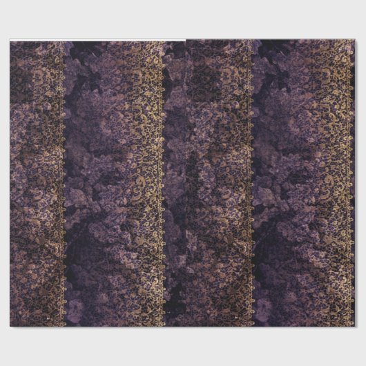 Gothic Lace Geschenkpapier (Flach)