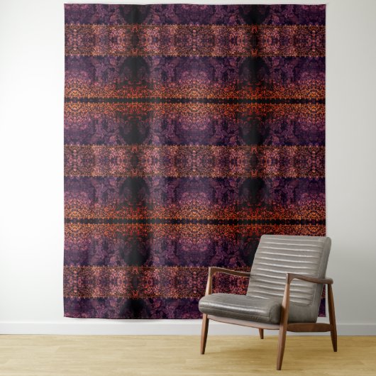 Gothic Lace Red Wandteppich (Beispiel)