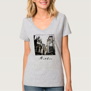 'Gothic' Ladys' V-Neck T - Shirt