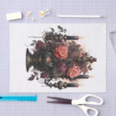 Gothic Lantern Candelabra für Decoupage Seidenpapier (Handwerk)