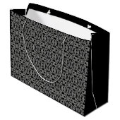 GOTHIC Large Gift Bag Große Geschenktüte (Rückseite Schrägansicht)