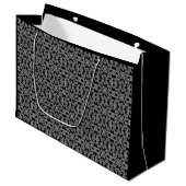 GOTHIC Large Gift Bag Große Geschenktüte (Vorderseite Schrägansicht)
