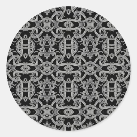 GOTHIC Large Round Stickers (Vorderseite)